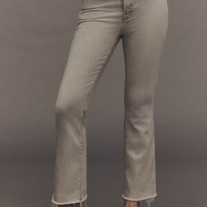 Good American Cropped Gray Jeans